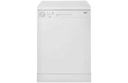 Beko DFC04210W Full Size Dishwasher - White/Ins/Del/Rec